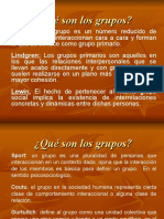 Diapositivas de Antologia de Grupos