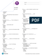 Diagnostic Test A: For Each Question, Choose The Correct Answer