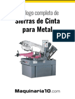 Catalogo Sierras Cinta Metal