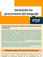 Estimulación de Los Precursores Del Lenguaje