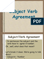 Subject Verb Agreement PPT SP