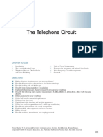 The Telephone Circuit: Chapter Outline