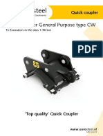 Quick Coupler General Purpose Type CW