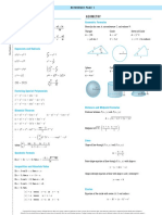 Table of Integration Formulas