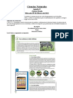 Tarea Proyecto # 7 de Ciencias Naturales Octavo - Agenda 37