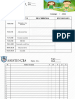 Planificación Escuela Dominical