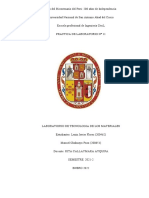 Ensayo de Resistencia A La Compresion de Pilas de Ladrillo