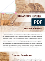 Organique Heaven Sweets: Business Proposal