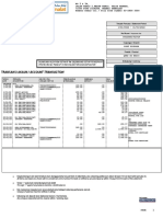 Account Statement: Penyata Akaun