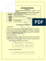 Actividad - Diagnósitca - Matematica - Básica