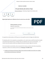 Reintegro de Crédito Fiscal (Venta de Activo Fijo) - Noticiero Contable