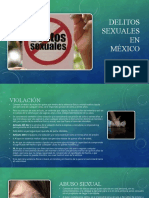 Delitos Sexuales en México