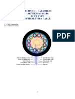 Technical Datasheet 144 Fibers (G.652.D)