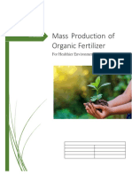 IPM Organic Fertilizer Proposal