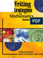 Brummer T Clark SK Writing Strategies For Mathematics