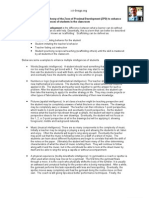 How To Use Vygotsky's Theory of The Zone of Proximal Development (ZPD) To Enhance Various Multiple Intelligences of Students in The Classroom