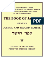 ANCIENT BOOK of JASHER - 1sted