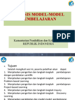 Analisis Pendekatan Dan Model Pembelajaran