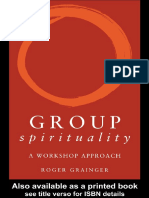 Group Spirituality A Workshop Approach by Roger Grainger 