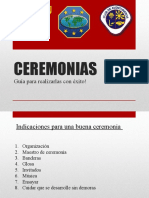 Ceremonias 2019