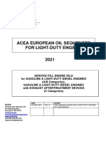 Acea European Oil Sequences 2021