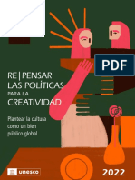 UNESCO - Repensar Las Politicas Culturales Desde La Creatividad