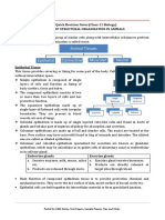 11 Biology Notes Ch07 Structural Organisation in Animals