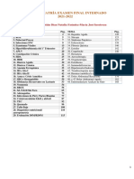 Temas Pediatría Examen Final Internado 2021 2022