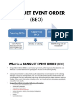 BEO Meeting Guidance