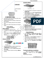 Structural Organization in Animals - Notes