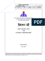 NIOEC-SP-00-53 (0) : Layout and Spacing