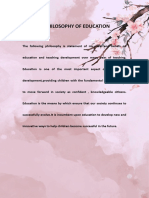 Philosophy of Education