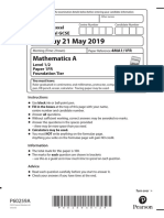 Maths Paper 1FR