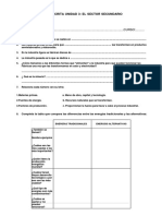 Examen Tema 2 El Sector Secundario Adaptado JM 3º C