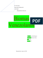 Actividad Nro 2 Biomas Venezolanos