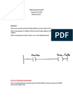 Serie Dexercices 3-C22-Langage Ladder-Introduction