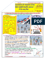 1 - Mouvement de Rotation D'un Solide Indéformable Autour D'un Axe Fixe-résumé-FR