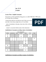 Phonetics 3