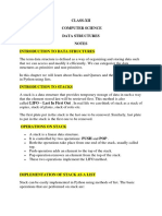 Data Structures Notes