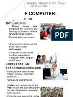 Uses of Computers