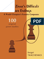 Mikhail Zinar's Difficult Pawn Endings Sergei Tkachenko