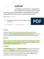 Inquérito Policial - Resumo de Direito - DireitoNet