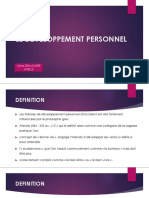 Le Développement Personnel