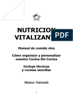 Nutricion Vitalizante Nestor Palmetti