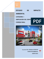 Impacto Ambiental City Mall Chiriqui Mall