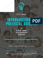 Syllabus Introduction To Political Science