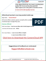 AffairsCloud Weekly CA-February (1-8) 2022