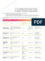 Where To Get A Free PCR Test For Eligible Expo 2020 Ticket Holders