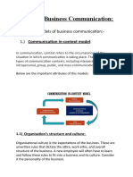 Business Communication Assignment PDF