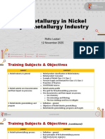 Geometallurgy in Ni Hydrometallurgy Industry MGEI